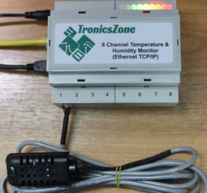 remote temperature monitor & humidity monitor